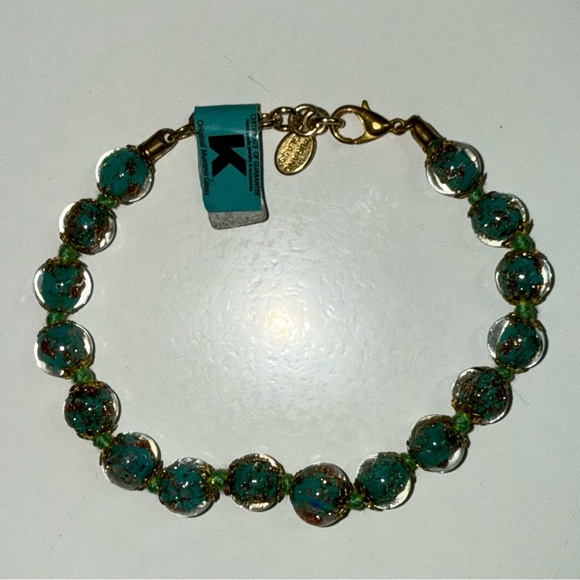 NWT Authentic Murano Glass Bracelet - Picture 8 of 8
